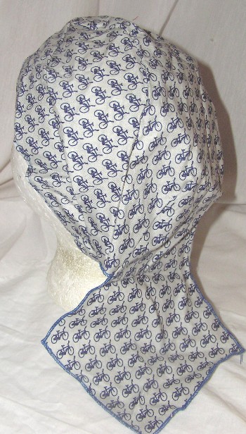Grey Biker Du-rag