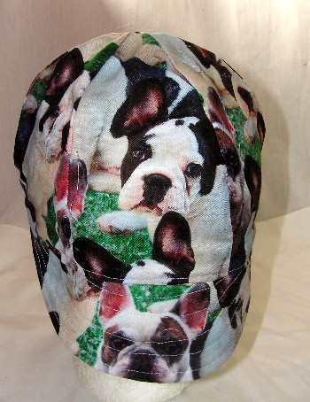 French BullDog Welder Cap