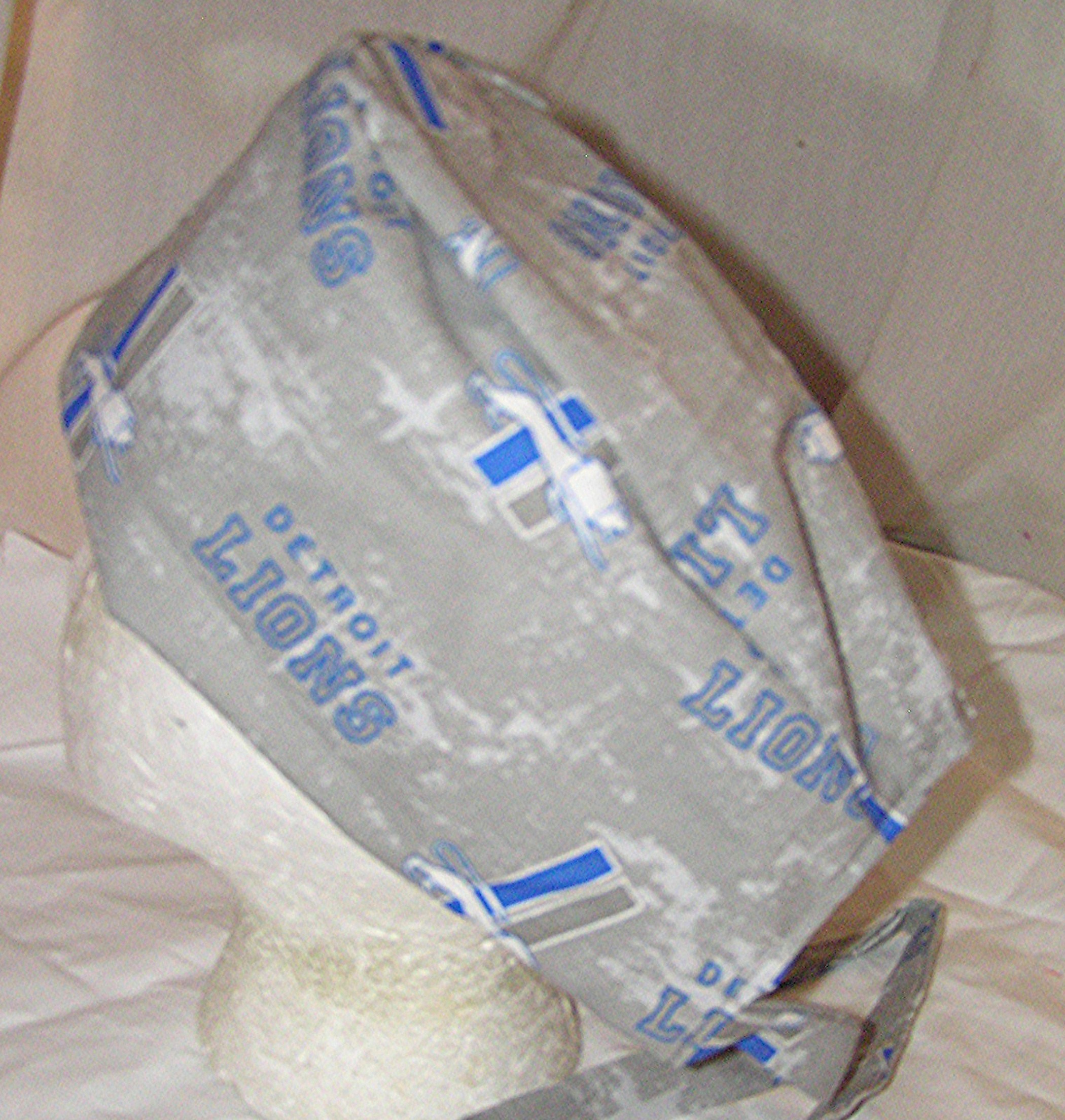 Detroit Lions Grey Scrub