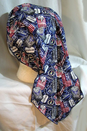 Air Force Dog Tags Du-rag