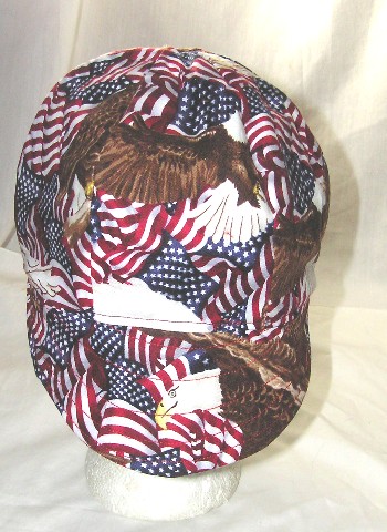 Flags N Eagles Welder Cap