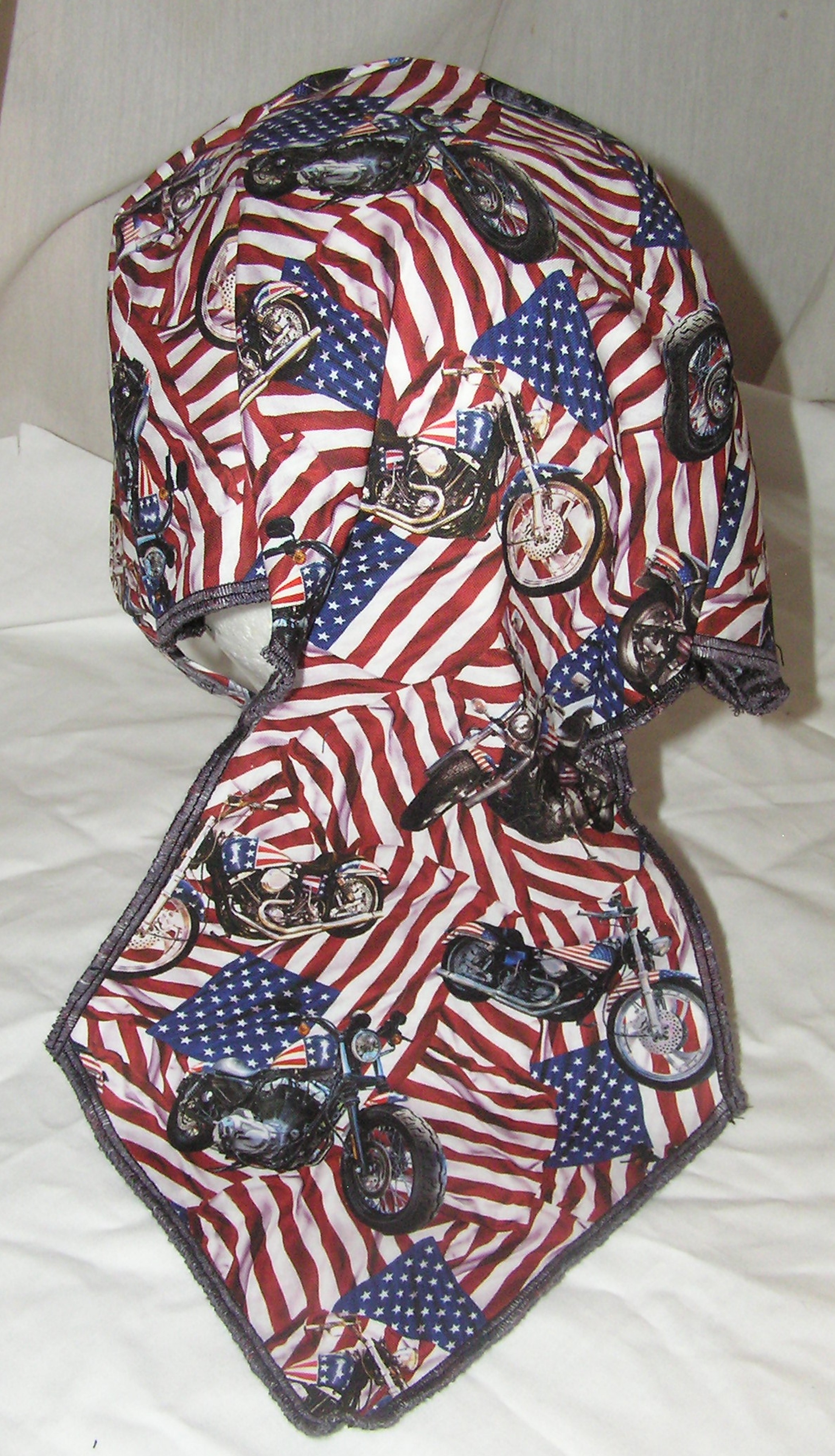 Red Whte Blue Du-rag