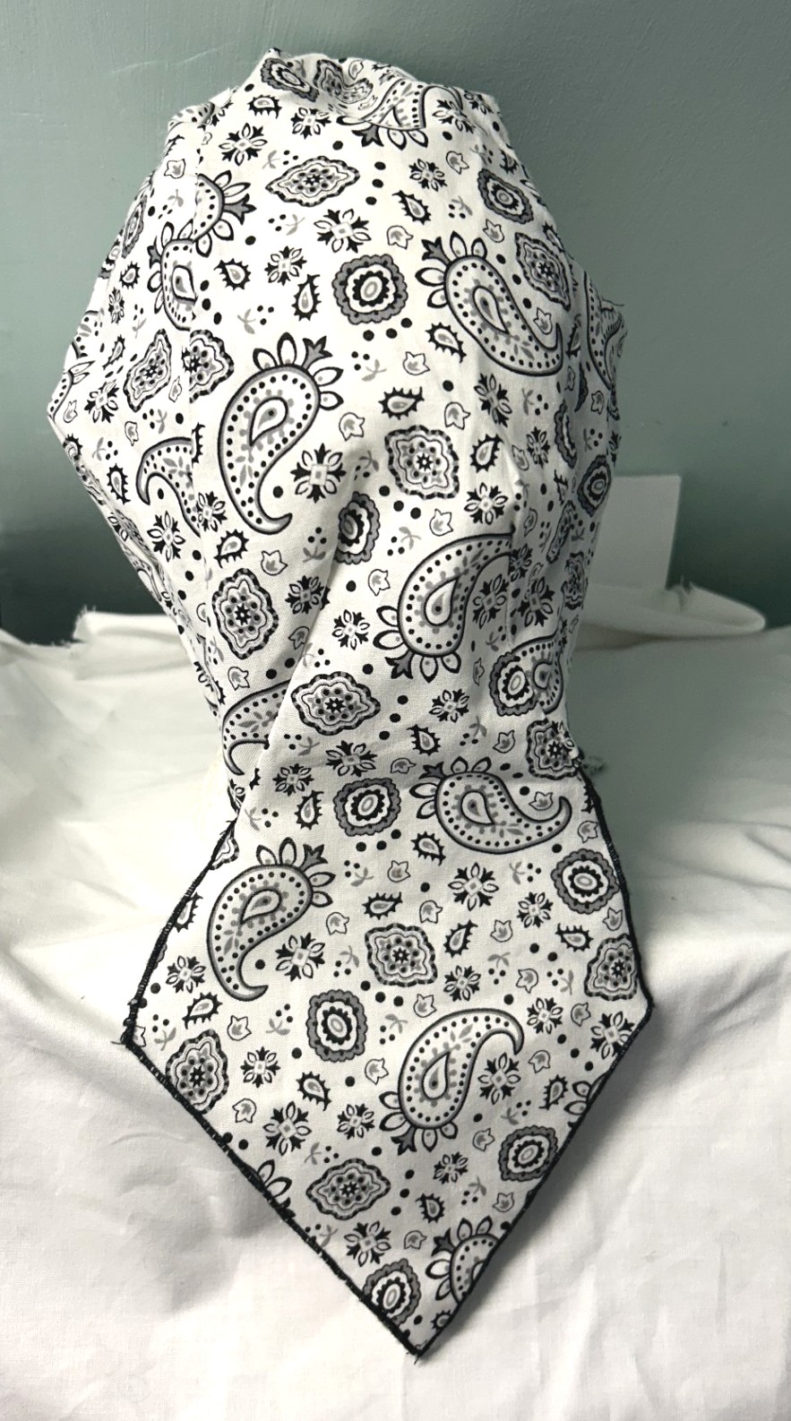 Paisley White Du-rag